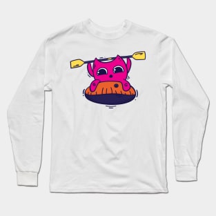 Sodapoppin Cat 3 - The Boating Incident ( Fanart ) Long Sleeve T-Shirt